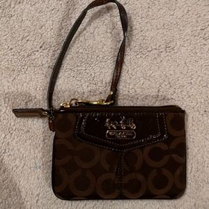 Coach wristlet